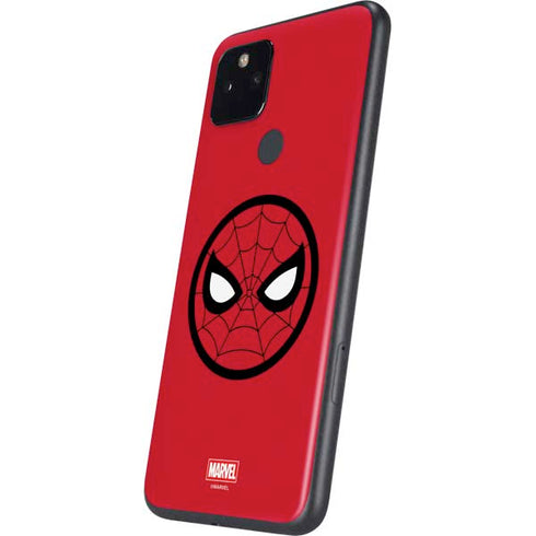 Marvel Spiderman Spiderman Emblem Google Pixel 5a Skin